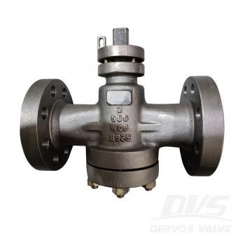 Inverted Pressure Balanced Lubricated Plug Valve