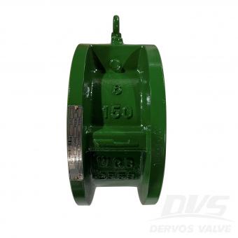 Wafer Connection, 6 150LBS Single Disc Swing Type Check Valve, Body WCB